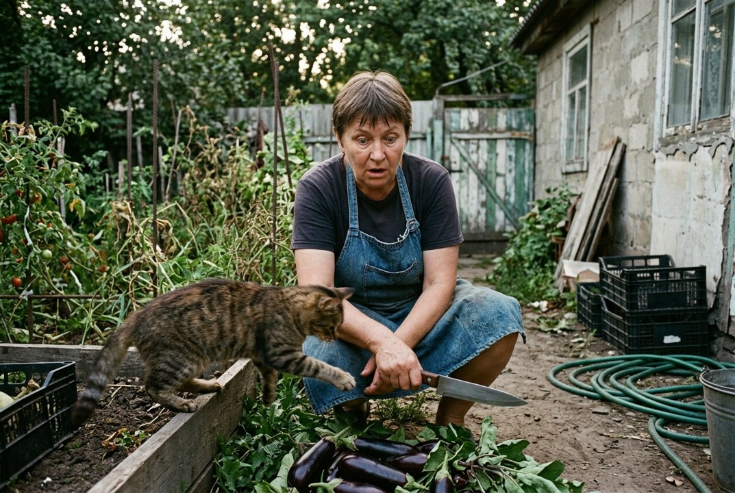«Либо выгоняй кота, либо мы уедем!» - кричала золовка, но мой муж молча выставил её с вещами за калитку на автобус