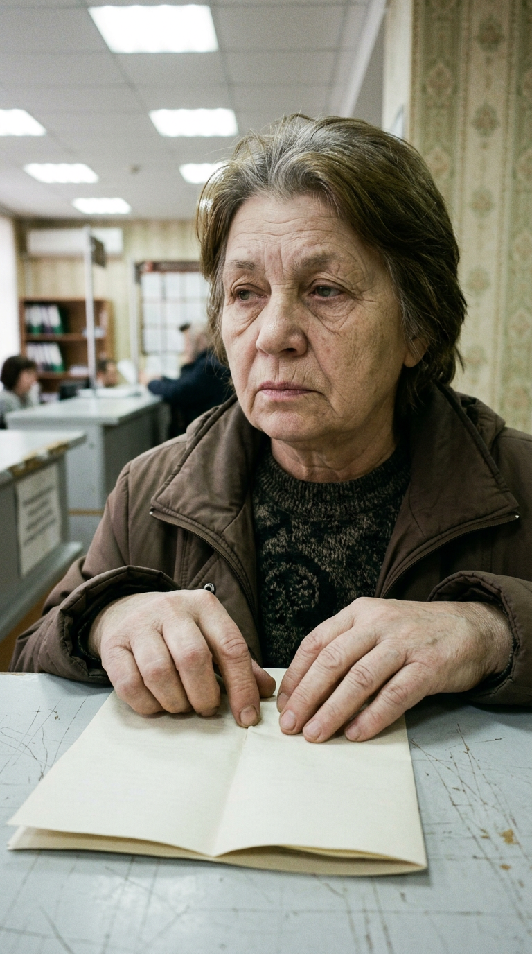 Она думала, мать просто устала. А сиделка уже вела её в МФЦ