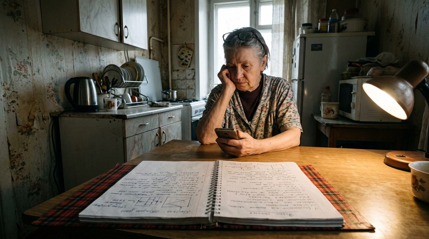 «Бабушка осваивала приложение банка, пока мошенники не позвонили ей: один урок математики - и аферисты остались с пустыми руками»